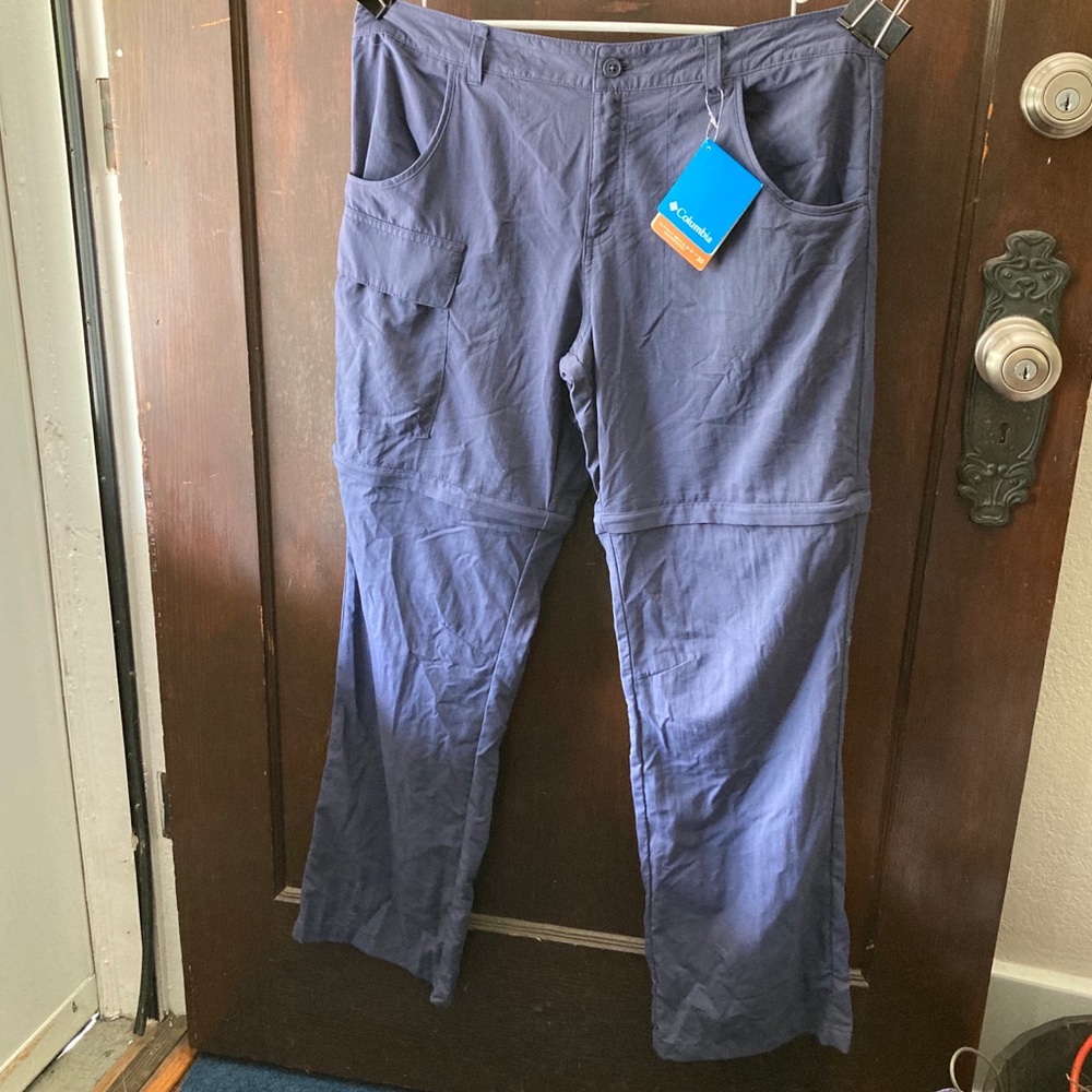 Columbia convertible pants girls XL NWT UPF shorts